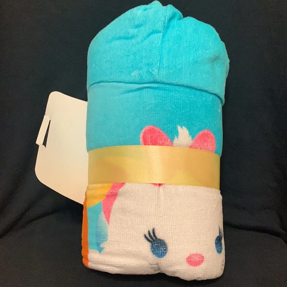 Tsum Tsum hooded towel 25” x 50” NWT